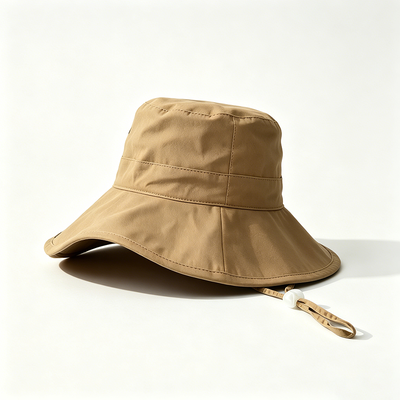 Cappello da pescatore da secchio da riciclo realizzato in tessuto 100% poliestere leggero respirabile confortevole protezione solare all'aperto