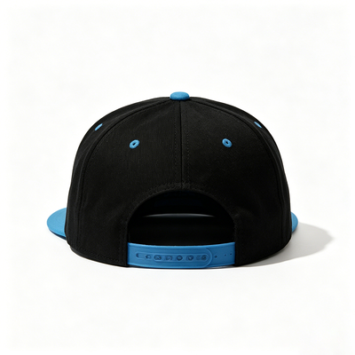 Cappellini snapback unisex in cotone con ricamo logo personalizzabile perfetti per la distribuzione al dettaglio e le campagne di marketing