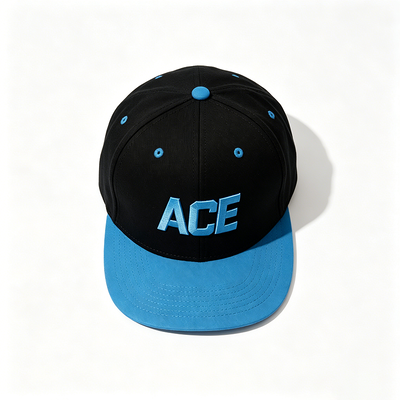 Cappellini snapback unisex in cotone con ricamo logo personalizzabile perfetti per la distribuzione al dettaglio e le campagne di marketing