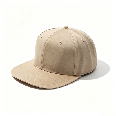 Cappelli in cotone a bordo piatto con cappello a scatto personalizzato con tessuto resistente Ideale per le moda urbana Eventi sportivi e casual