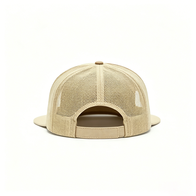 Cappello a bordo piatto senza struttura, corona leggera, tessuto confortevole, design traspirante per uno stile di vita attivo