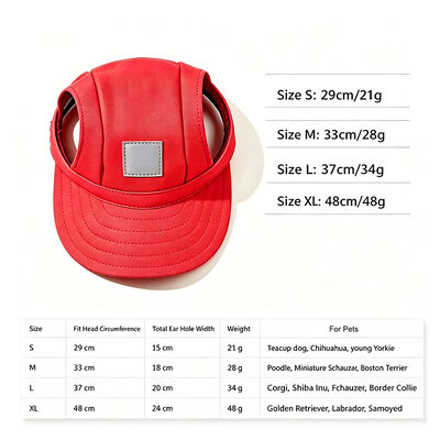 Cappello per animali da compagnia lavaggio a mano raccomandato 50 grammi Peso leggero Confortevole Duraturo Elegante Testa protettiva Ideale per animali domestici