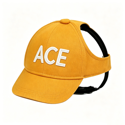 Materiali non tossici ed ecologici. Elegante cappello per cani da 50 grammi, leggero, resistente e confortevole per le attività all'aperto con animali domestici