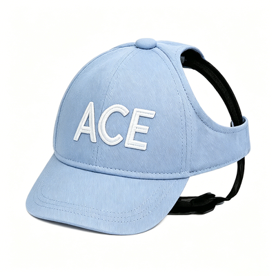 Materiali non tossici ed ecologici. Elegante cappello per cani da 50 grammi, leggero, resistente e confortevole per le attività all'aperto con animali domestici