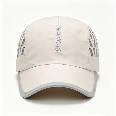 Cappello da corsa sportivo una taglia adatta a tutti leggero traspirante comodo cappello regolabile per allenamento di corsa all'aria aperta