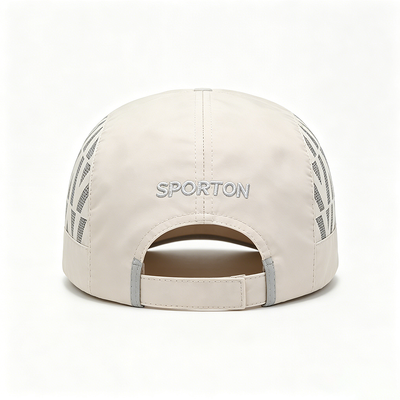 Cappello da corsa sportivo una taglia adatta a tutti leggero traspirante comodo cappello regolabile per allenamento di corsa all'aria aperta