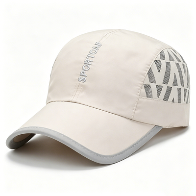 Cappello da corsa sportivo una taglia adatta a tutti leggero traspirante comodo cappello regolabile per allenamento di corsa all'aria aperta