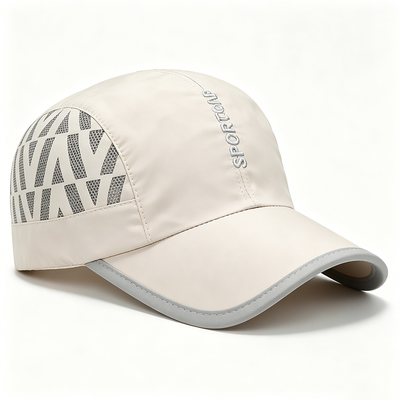 Cappello da corsa sportivo una taglia adatta a tutti leggero traspirante comodo cappello regolabile per allenamento di corsa all'aria aperta