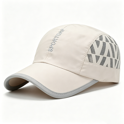 Cappello da corsa sportivo una taglia adatta a tutti leggero traspirante comodo cappello regolabile per allenamento di corsa all'aria aperta
