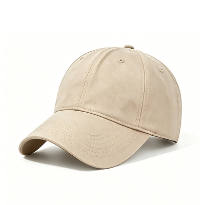 Cappello da papà sportivo leggero e traspirante con chiusura in metallo e ricamo piatto