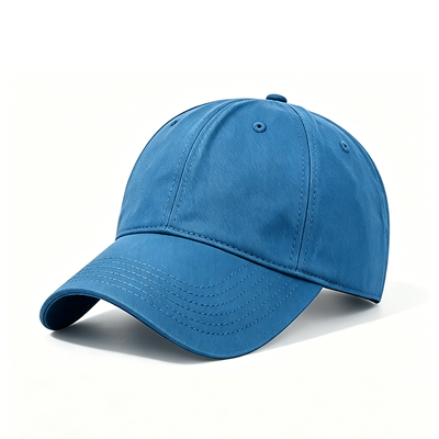 Cappello da papà sportivo leggero e traspirante con chiusura in metallo e ricamo piatto