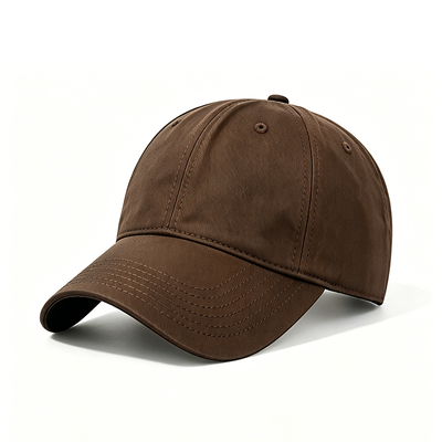 Cappello da papà sportivo leggero e traspirante con chiusura in metallo e ricamo piatto