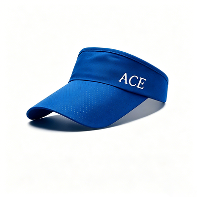 Cappuccio regolabile a cinghia in 100% poliestere ideale per il golf, il tennis e altri sport all'aperto