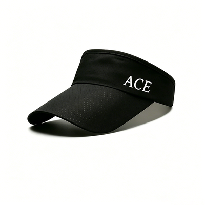 Cappuccio regolabile a cinghia in 100% poliestere ideale per il golf, il tennis e altri sport all'aperto