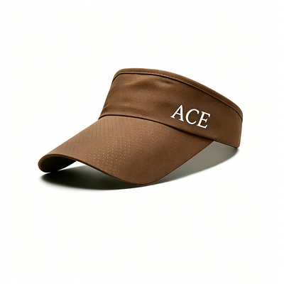 Cappuccio regolabile a cinghia in 100% poliestere ideale per il golf, il tennis e altri sport all'aperto