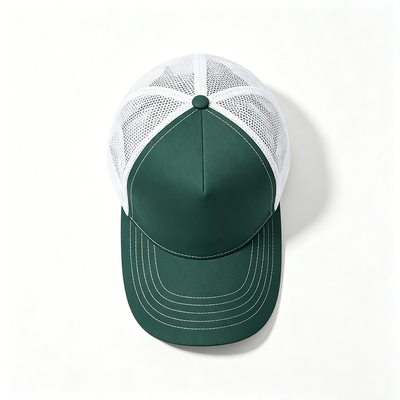 Oem Offerto 5 pannelli Trucker Cap Durable 5 pannelli design reticolato Back Trucker Cap Ideale per indossare casual e eventi aziendali