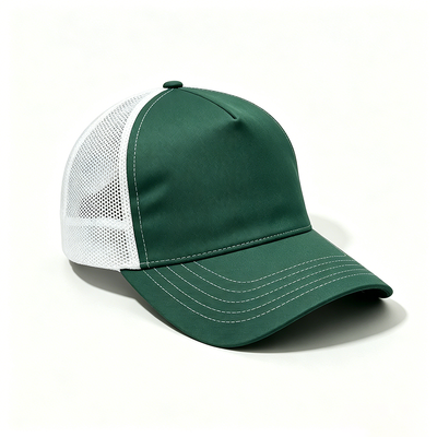Oem Offerto 5 pannelli Trucker Cap Durable 5 pannelli design reticolato Back Trucker Cap Ideale per indossare casual e eventi aziendali