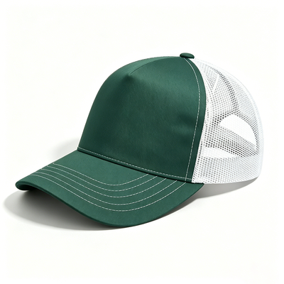 Oem Offerto 5 pannelli Trucker Cap Durable 5 pannelli design reticolato Back Trucker Cap Ideale per indossare casual e eventi aziendali