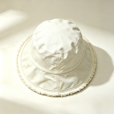 Cappello da pescatore a bordo largo Logo personalizzato Cappello da pescatore a secco di cotone Ideale per la protezione solare durante le attività all'aria aperta