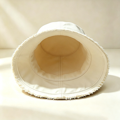 Cappello da pescatore a bordo largo Logo personalizzato Cappello da pescatore a secco di cotone Ideale per la protezione solare durante le attività all'aria aperta