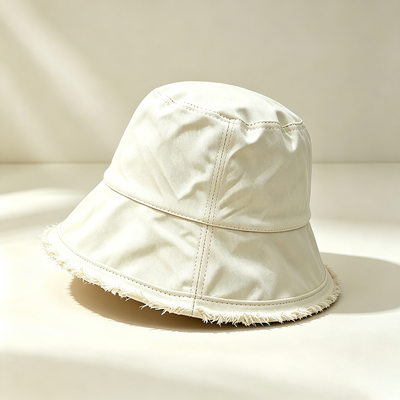 Cappello da pescatore a bordo largo Logo personalizzato Cappello da pescatore a secco di cotone Ideale per la protezione solare durante le attività all'aria aperta
