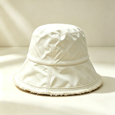 Cappello da pescatore a bordo largo Logo personalizzato Cappello da pescatore a secco di cotone Ideale per la protezione solare durante le attività all'aria aperta