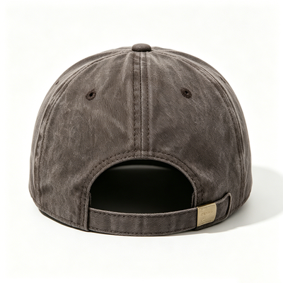 Cappellino da baseball da uomo in cotone leggero con chiusura a fibbia in metallo, cinturino regolabile, adatto per attività all'aperto