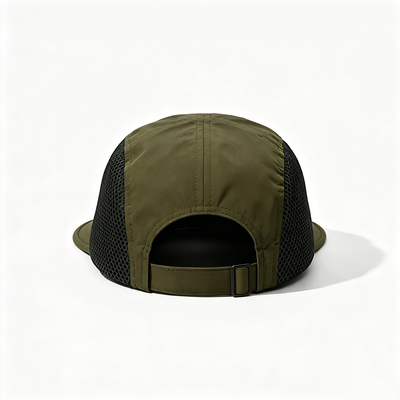 Cappellino a 5 pannelli, cappellino da campeggio, personalizzabile, ad asciugatura rapida, adatto a varie attività all'aperto tra cui escursionismo, campeggio e corsa