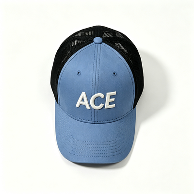 Cappellino Trucker in Poliestere a 6 Pannelli, Stile Trucker alla Moda, Cappellino Snapback con Retro in Rete, Progettato per un Uso Versatile all'Aperto e Casual