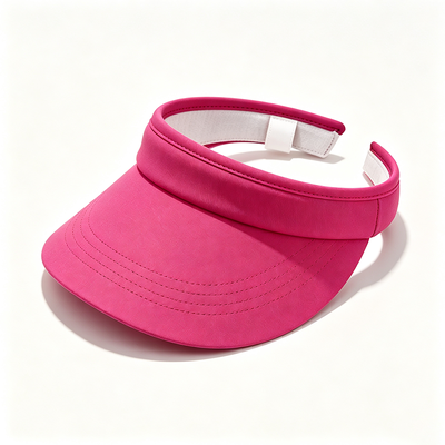 Cappellino con visiera parasole serigrafabile con cinturino regolabile e visiera curva, ottima scelta per regali aziendali ed eventi