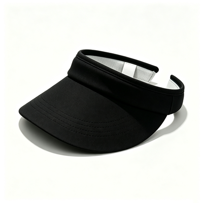 Cappellino con visiera parasole serigrafabile con cinturino regolabile e visiera curva, ottima scelta per regali aziendali ed eventi