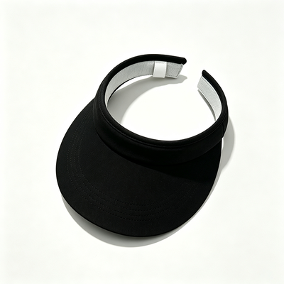 Cappellino con visiera parasole serigrafabile con cinturino regolabile e visiera curva, ottima scelta per regali aziendali ed eventi