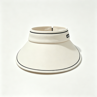Visiera da sole con protezione UV, tesa larga, leggera, traspirante, cinturino regolabile, perfetta per sport all'aria aperta, golf, tennis, corsa