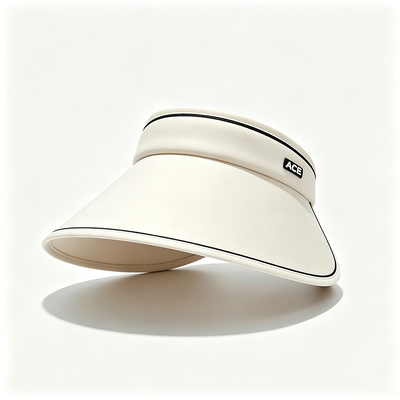 Visiera da sole con protezione UV, tesa larga, leggera, traspirante, cinturino regolabile, perfetta per sport all'aria aperta, golf, tennis, corsa