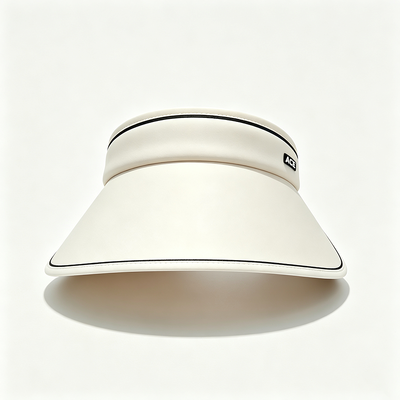 Visiera da sole con protezione UV, tesa larga e curva, leggera, traspirante, cinturino regolabile, perfetta per sport all'aperto, golf, tennis, corsa