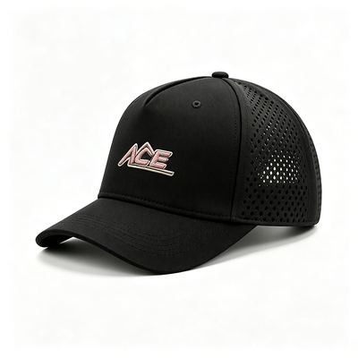 Cappellino da baseball unisex a sei pannelli con 2 occhielli, design traspirante e leggero, perfetto per lo sport, l'abbigliamento casual e l'uso quotidiano