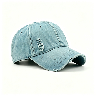 Cappelli da papà di cotone al 100% con cintura regolabile e ricamo piatto per un'adeguatezza comoda