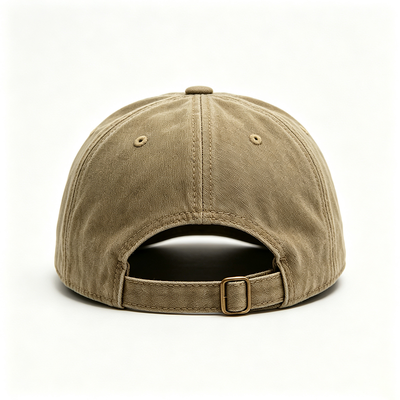 Cappello da papà sportivo con nastro interno in cotone regolabile a 6 pannelli