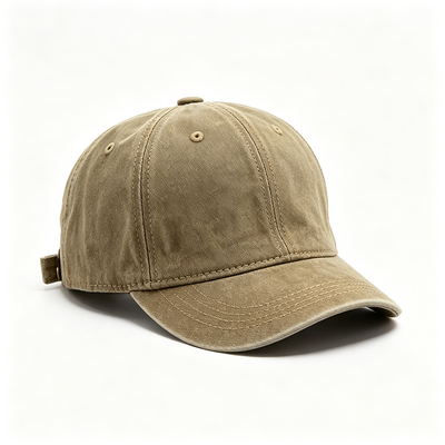 Cappello da papà sportivo con nastro interno in cotone regolabile a 6 pannelli