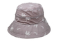 Su misura stampando il cappello rosa del secchio della femmina adulta del parasole del blocchetto del sole