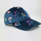 Cappelli ricamati di lusso Streetwear del velluto delle signore dei berretti da baseball di ultima progettazione