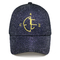 berretti da baseball del poliestere di logo del ricamo 3d/cappelli di baseball all'aperto comodi