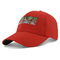 Il pannello di rosso 6 di buona qualità ha curvato i cappelli di rosso della sublimazione del cappuccio