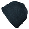 La lana molle femminile surdimensionata tricotta i cappelli che del Beanie il solido lavora all'uncinetto il Gray del nero del cappuccio del Beanie