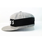 Cappelli piani di Snapback del bordo di logo su ordinazione con la lana improvvisa dell'acrilico 15% della chiusura 85%