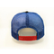 Il cappello 100% della maglia del poliestere/ha afflitto il baseball del cappuccio del camionista della maglia del pannello del blu 5