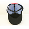 Il cappello 100% della maglia del poliestere/ha afflitto il baseball del cappuccio del camionista della maglia del pannello del blu 5
