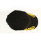 Stampa dell'oro sul cappuccio nero di sport di entrambi i lati, logo di abitudine di baseball di 6 pannelli