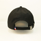 Pianura regolabile curva del berretto da baseball del poliestere del bordo con il distintivo del metallo