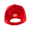 Le donne hanno curvato il cappello piano di Casquette di baseball di logo del ricamo dell'inverno rosso del velluto di Eaves